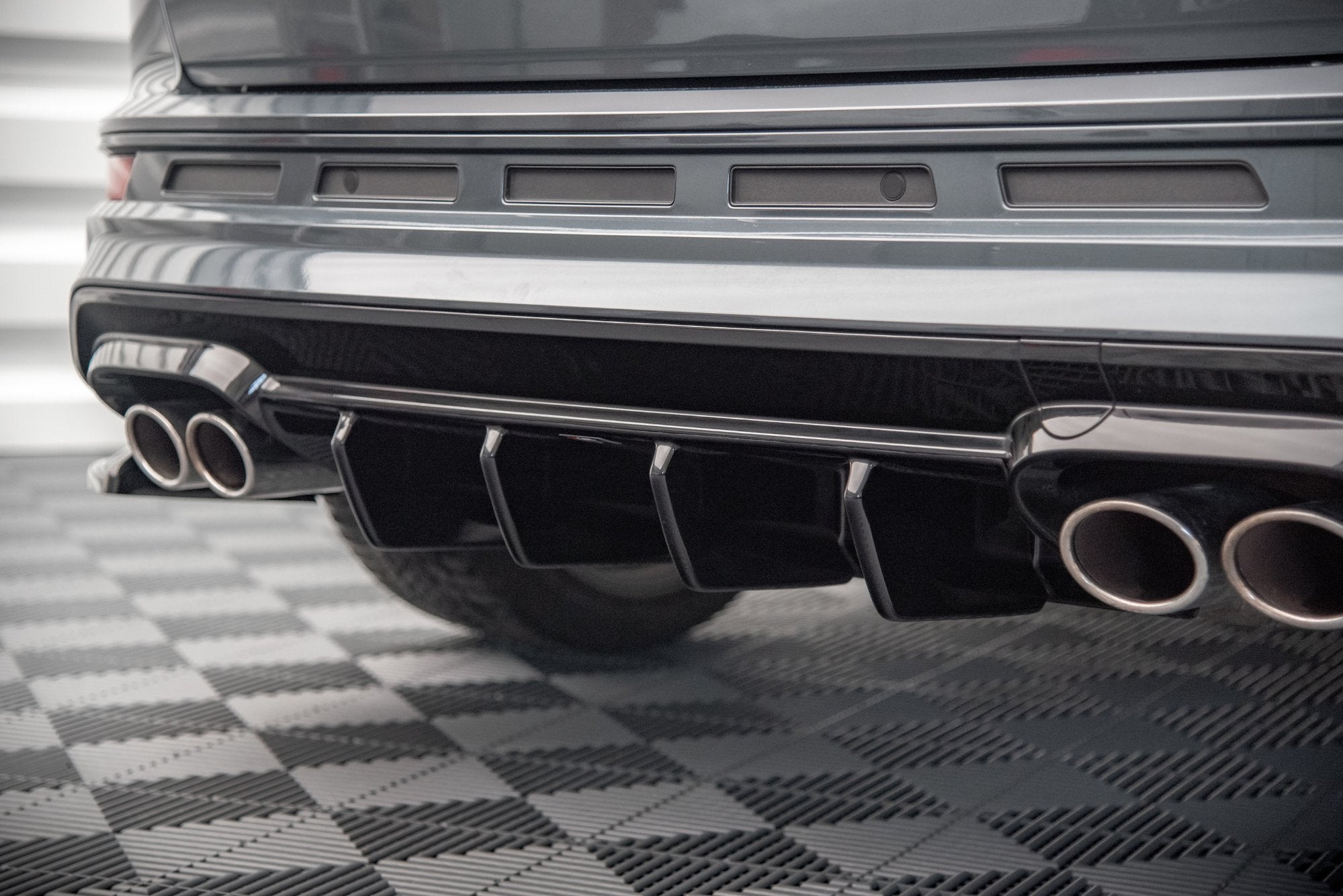 Diffusor Heck Ansatz für Cupra Ateca Mk1 / Mk1 Facelift