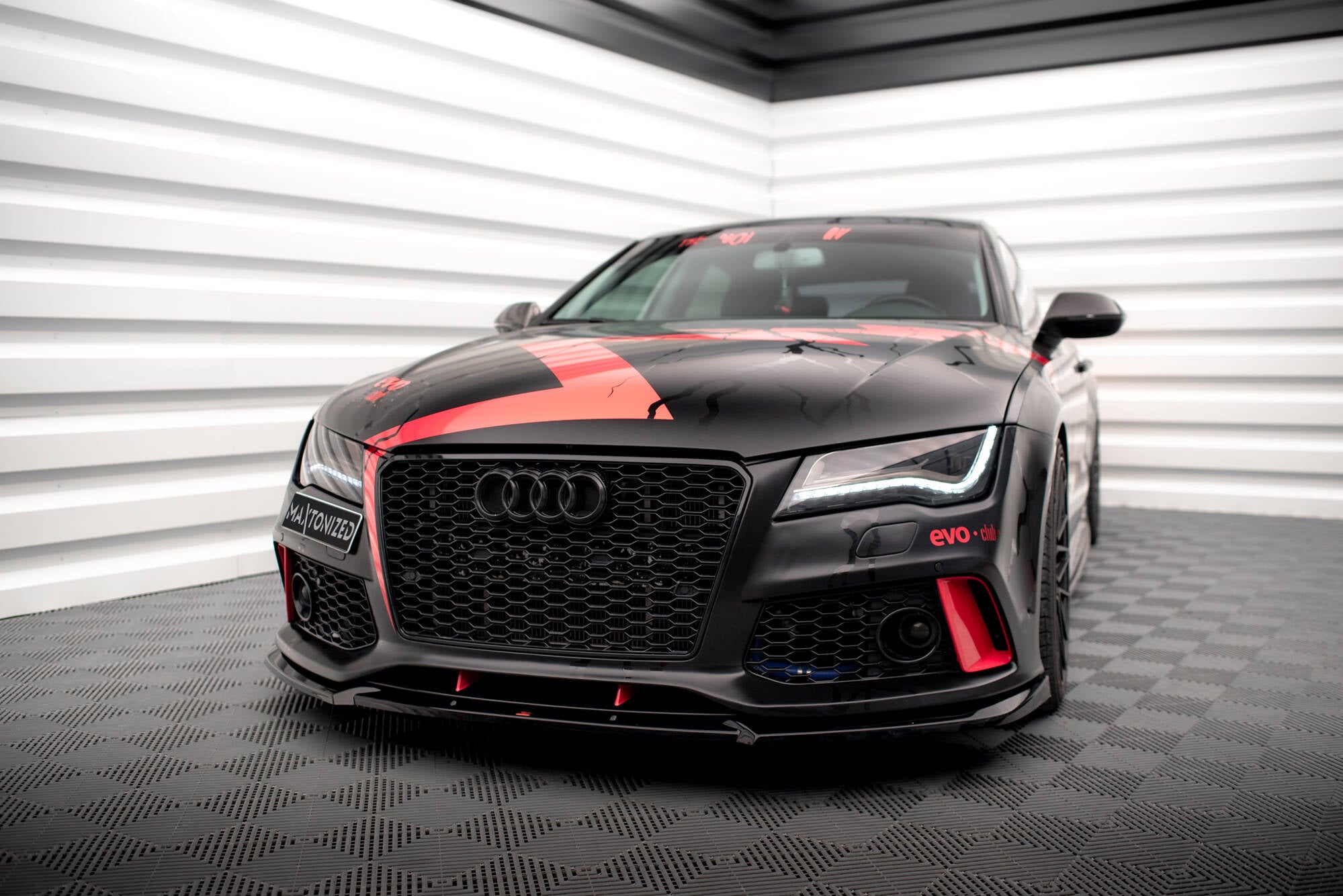 Frontlippe für Audi A7 RS7 Look C7