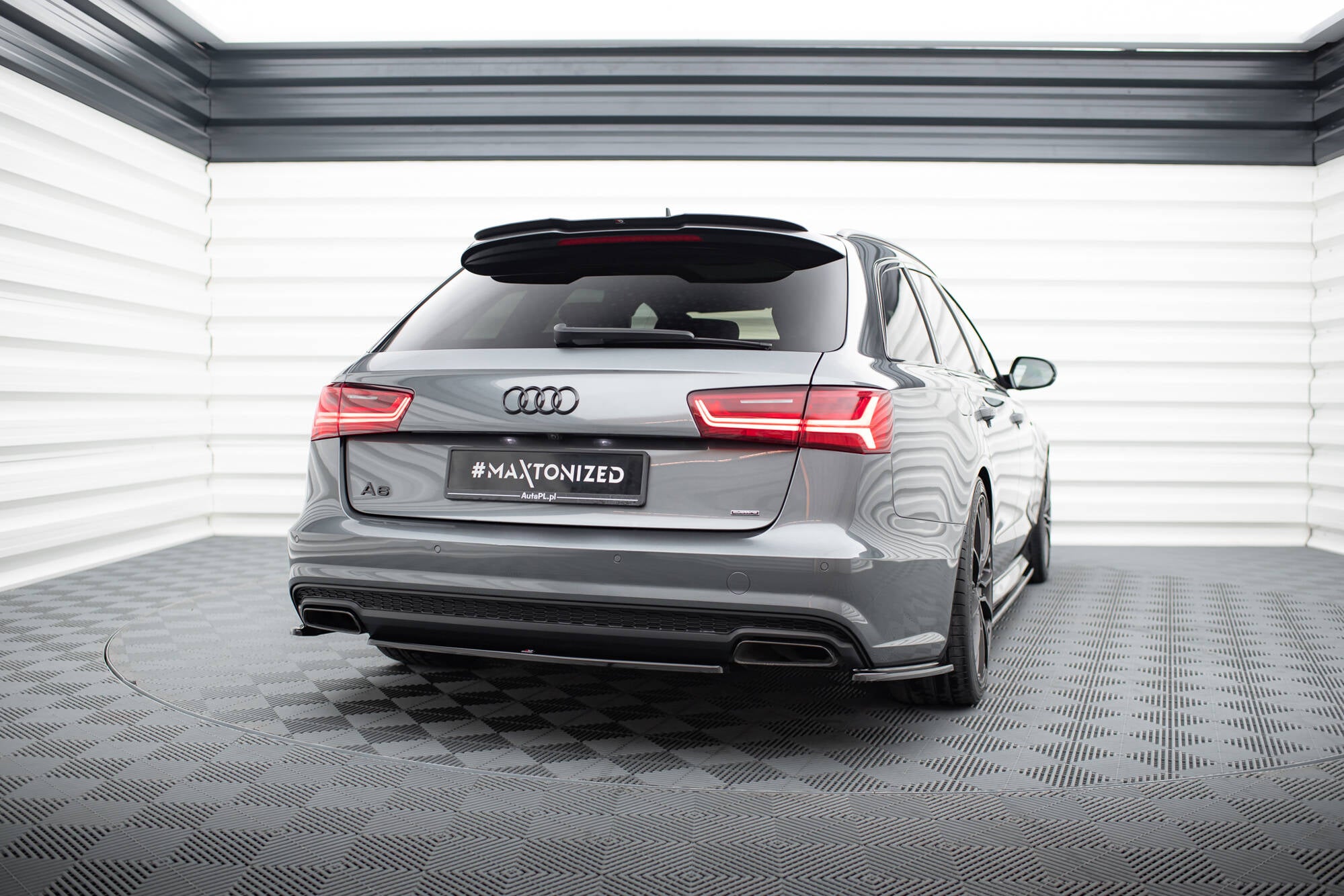 Heckansatz für Audi A6 / A6 C7 S - line/ S6 C7 Facelift