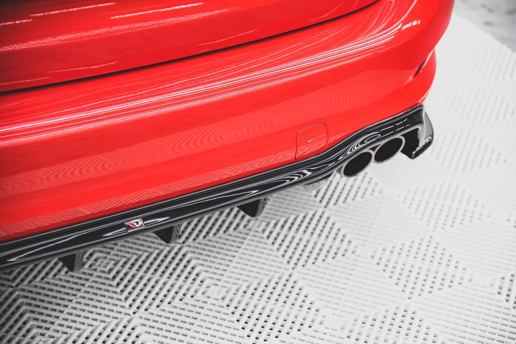 Diffusor Heck Ansatz für Ford Focus ST-Line Kombi Mk4