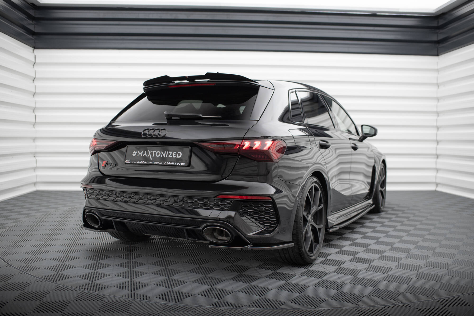 Flaps V1 Heckansatz Flaps Heckansatz für Audi RS3 Sportback 8Y