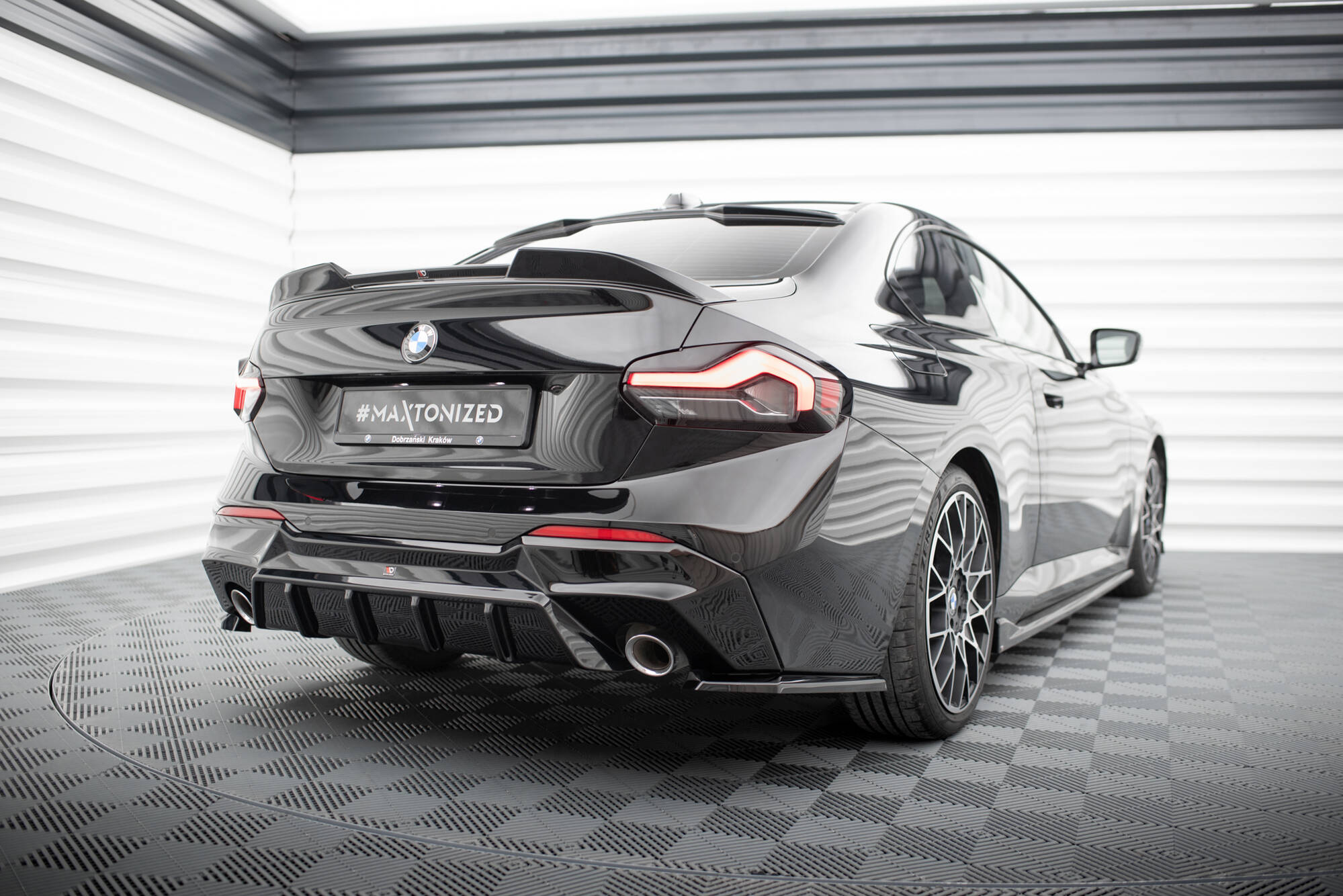Flaps Heckansatz V3 Diffusor für BMW 2 G42