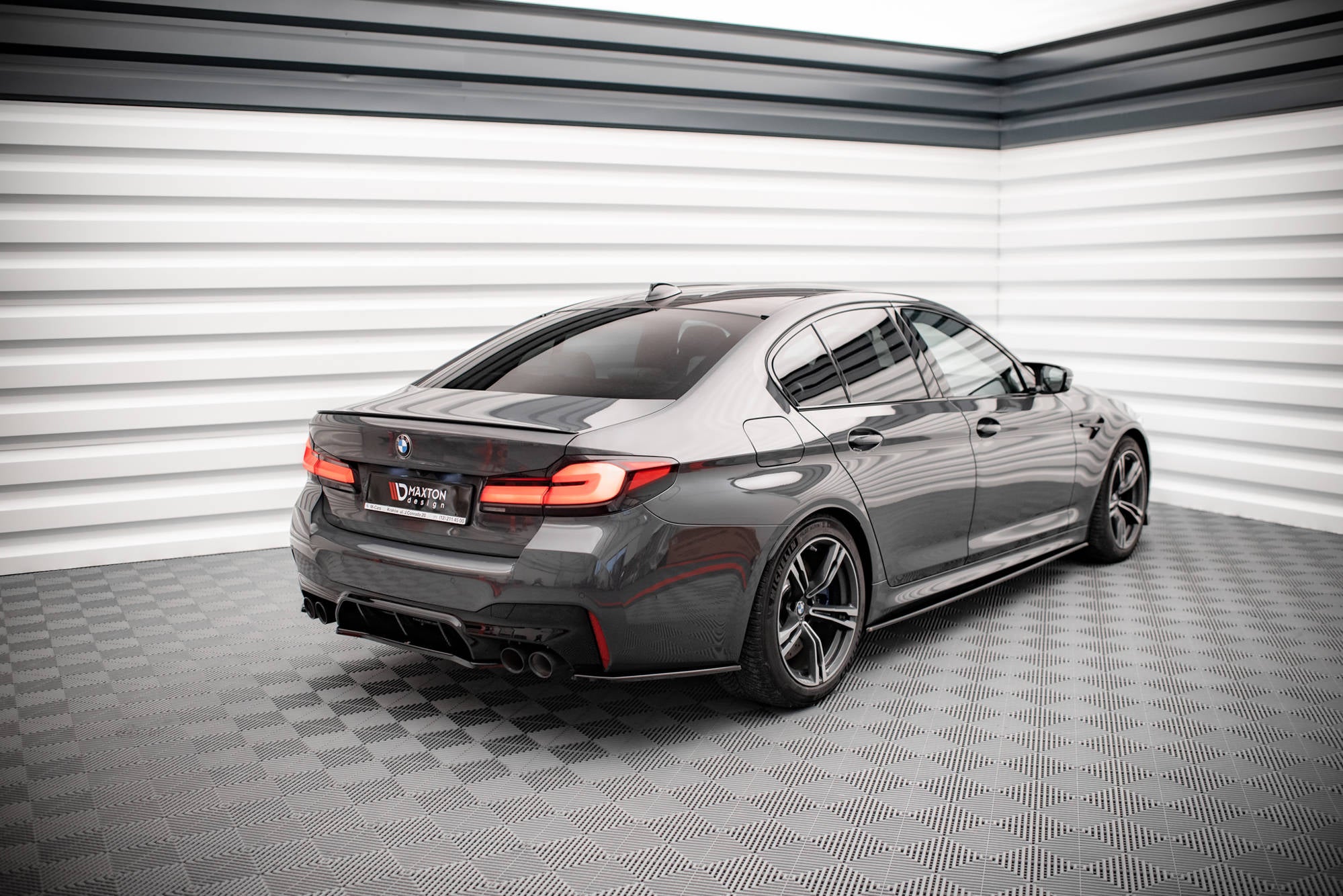 Flaps Heckansatz Diffusor für BMW M5 F90