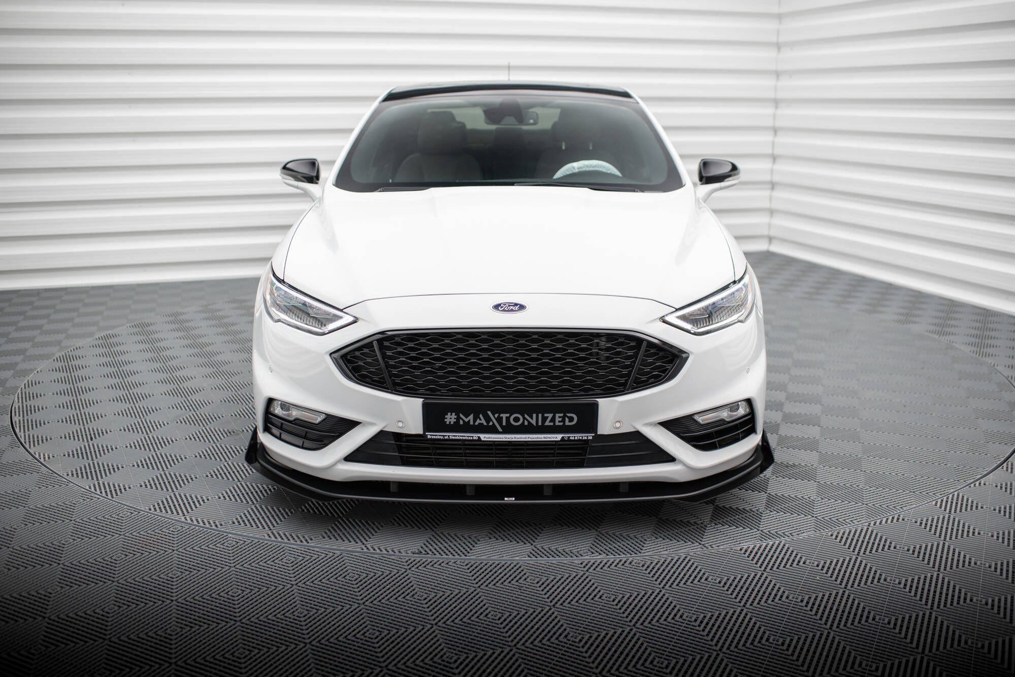 Street Pro Frontlippe + Flaps für Ford Mondeo Sport Mk5 Facelift / Fusion Sport Mk2 Facelift