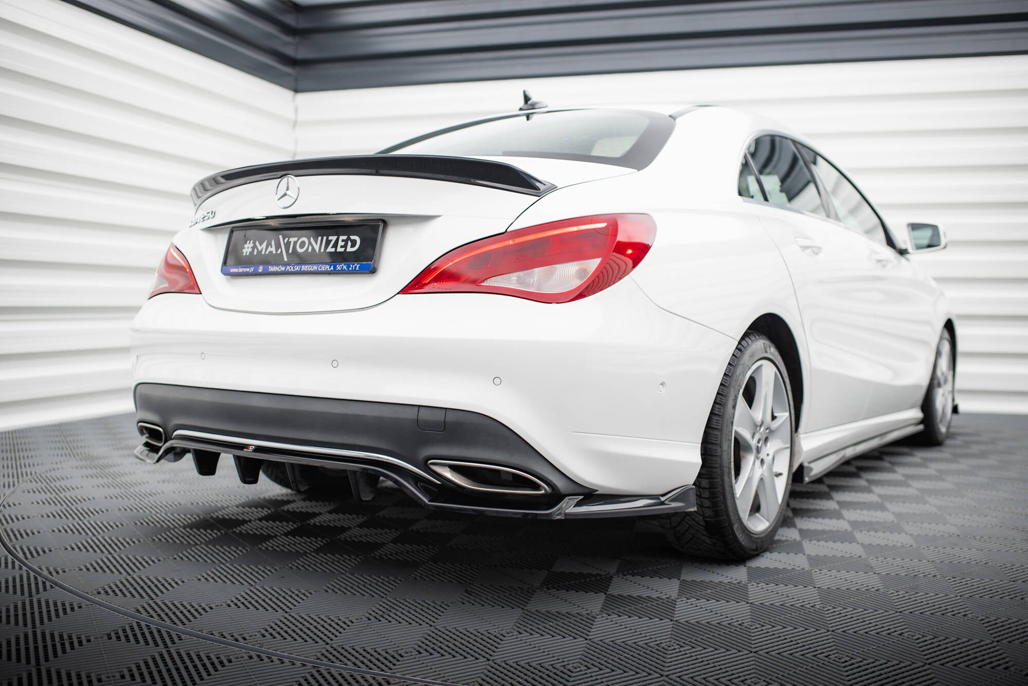 Spoiler 3D für Mercedes-Benz CLA C117 Facelift
