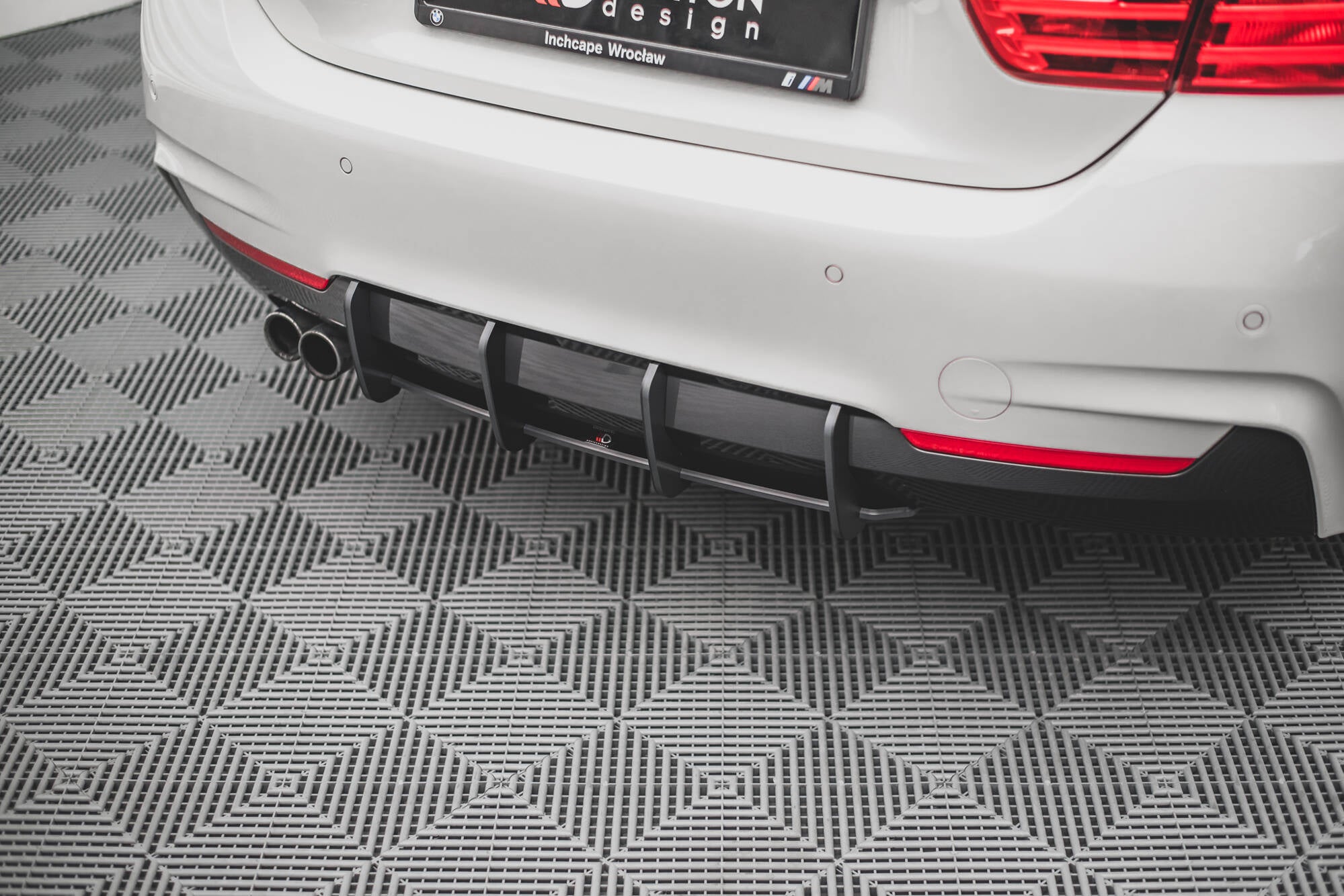 Street Pro Heckschürze V.1 für BMW 4er M-Paket F32