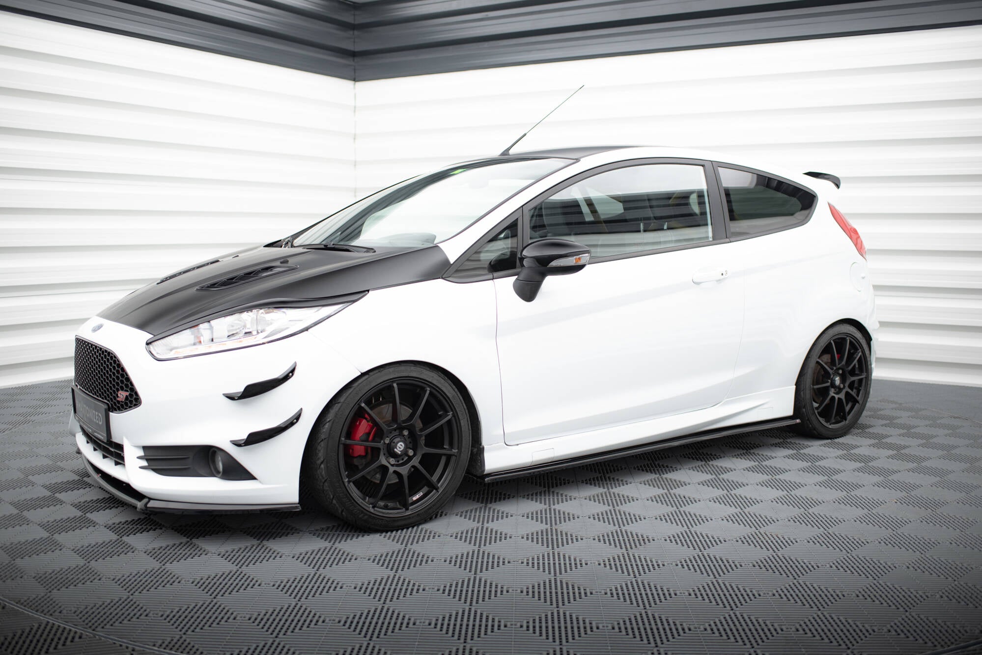Seitenschweller Diffuser für Ford Fiesta ST / ST-Line Mk7 / Mk7 FL