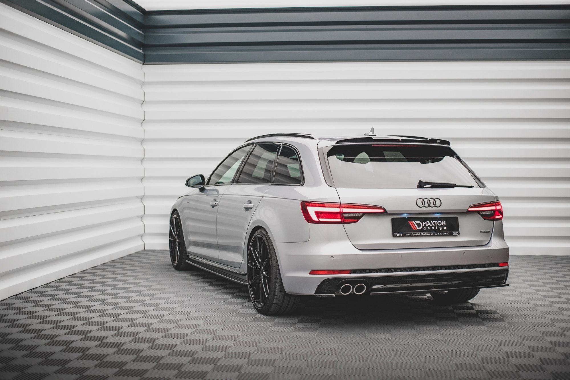 Spoiler CAP V.2 für Audi S4 / A4 S-Line Avant B9