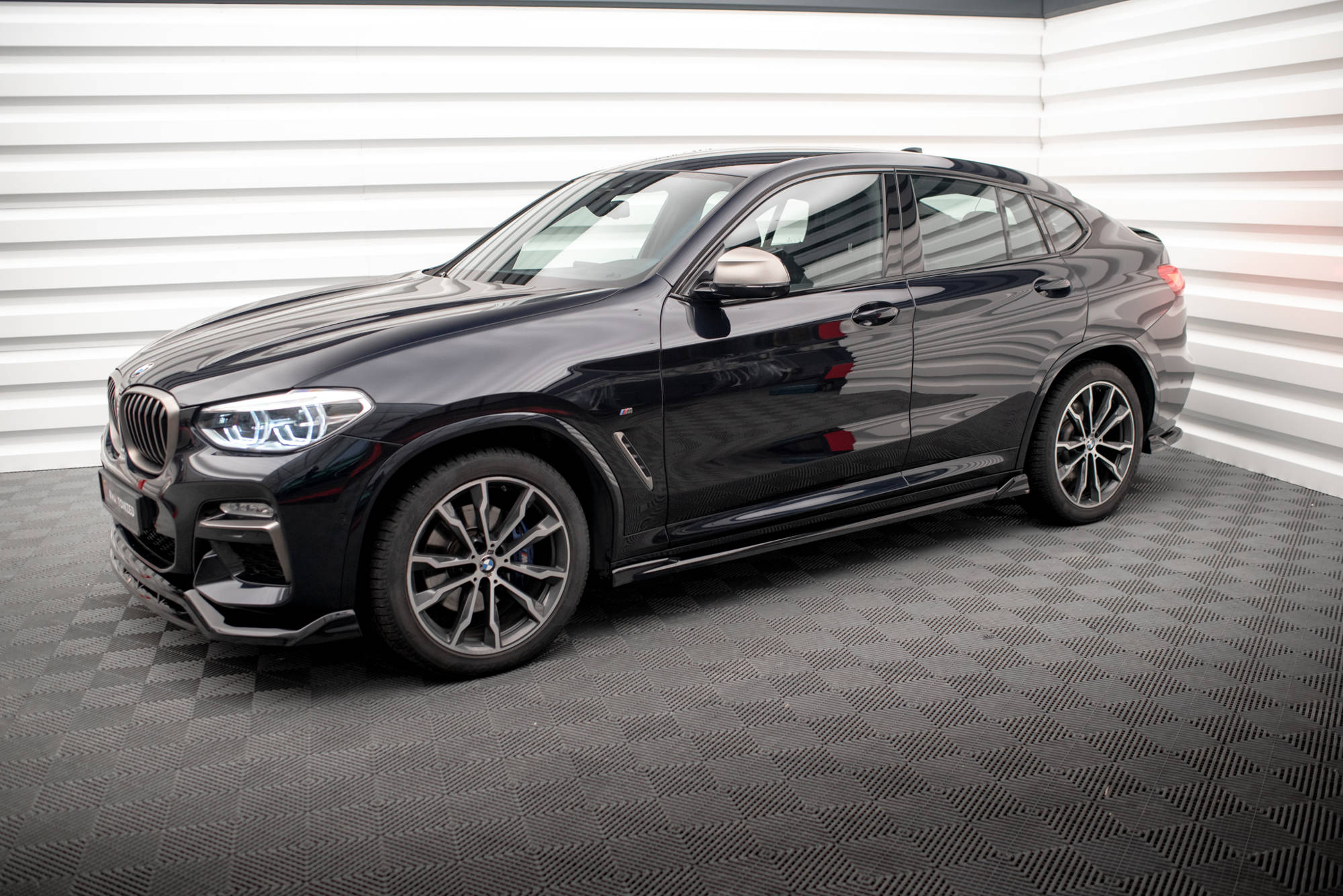 Seitenschweller V2 Ansatz für BMW X4 M - Paket G02