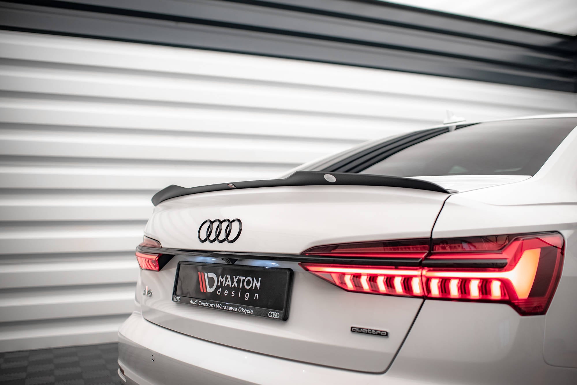 Spoiler CAP für Audi A6 Limousine C8 / C8 Facelift