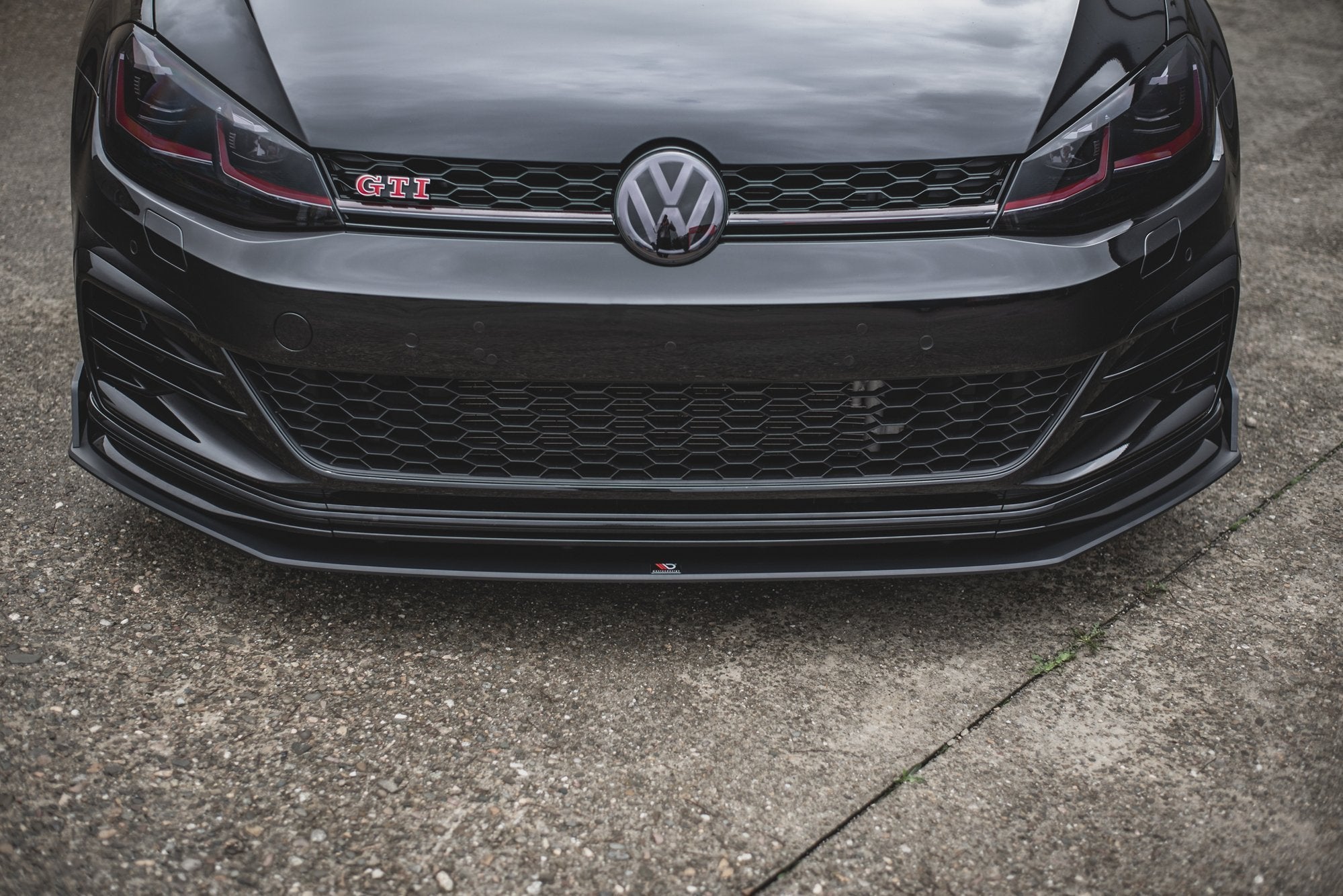 Street Pro Frontlippe für / Frontlippe VW Golf 7 GTI TCR