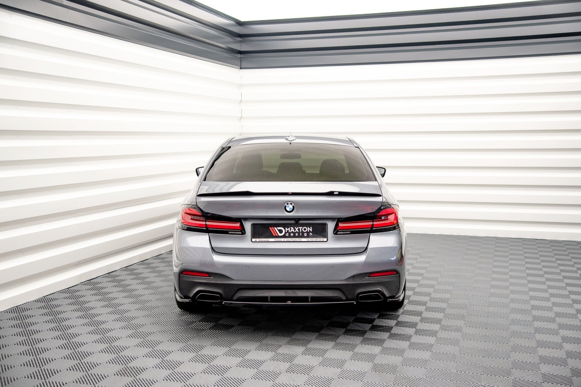 Flaps Heckansatz Diffusor für BMW 5er G30 Facelift M-Paket