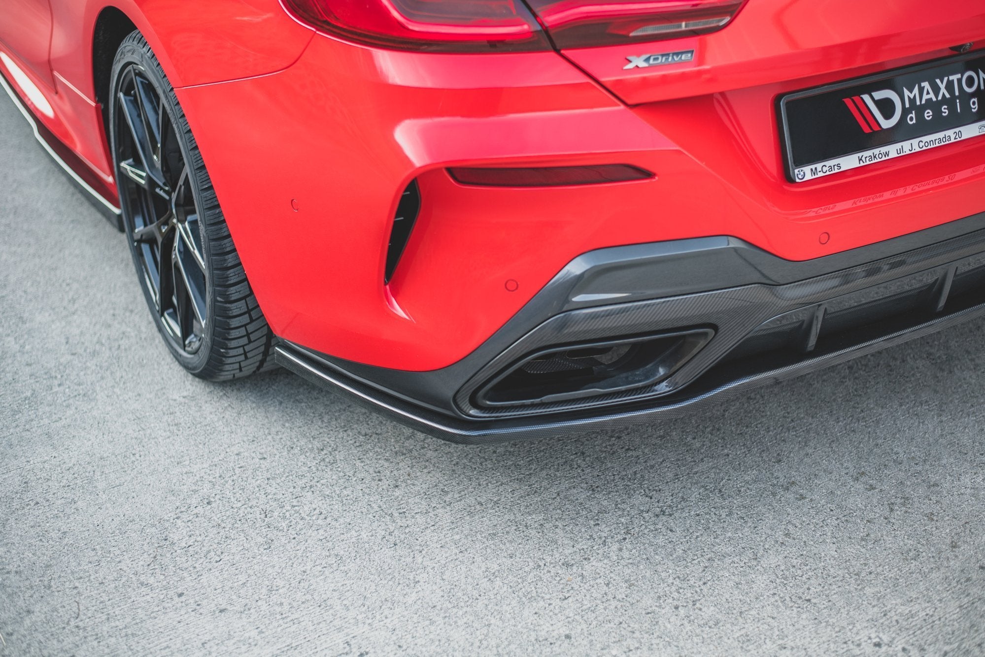 Heckansatz für BMW 8 Coupe M - Paket G15