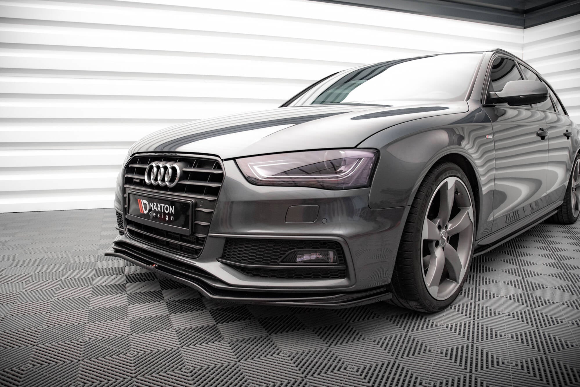 Frontlippe V4 für Audi A4 S-Line / S4 B8 Facelift