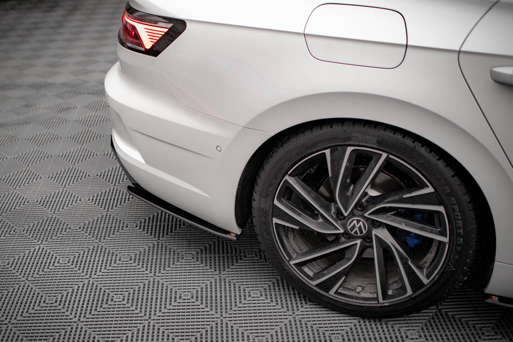 Street Pro Heck Ansatz Flaps Diffusor für VW Arteon R