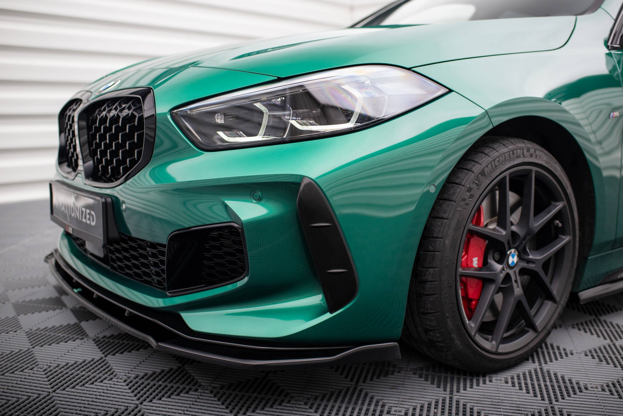 Lufteinlassabdeckungen der vorderen Stoßstange für BMW 1er F40 M - Paket / M135i
