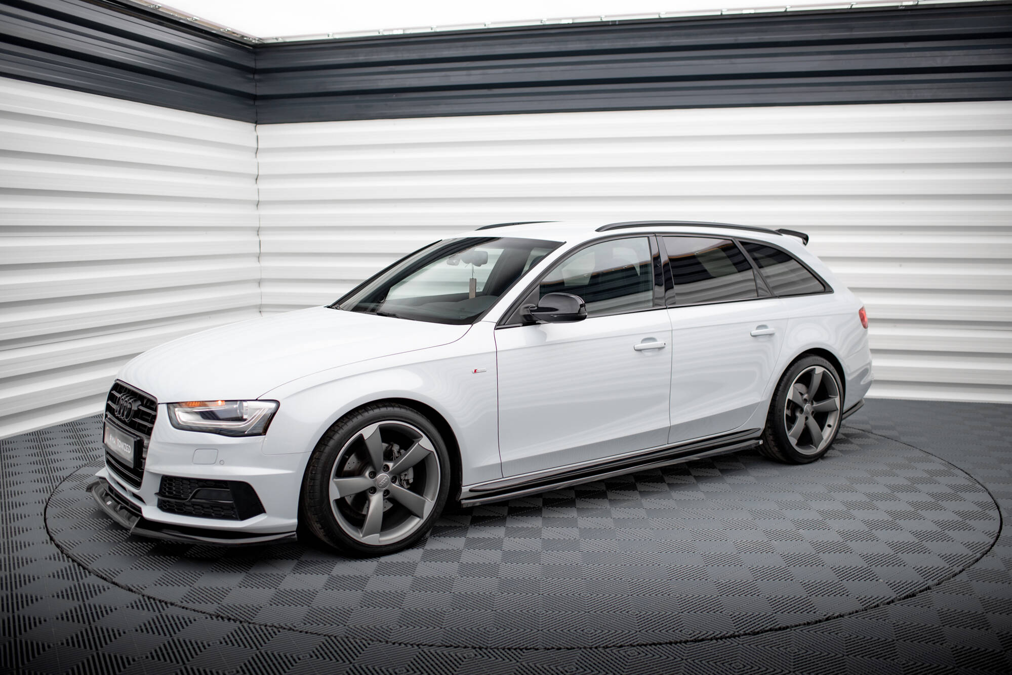 Seitenschweller V3 Ansatz für für Audi A4 / A4 S-Line / S4 B8