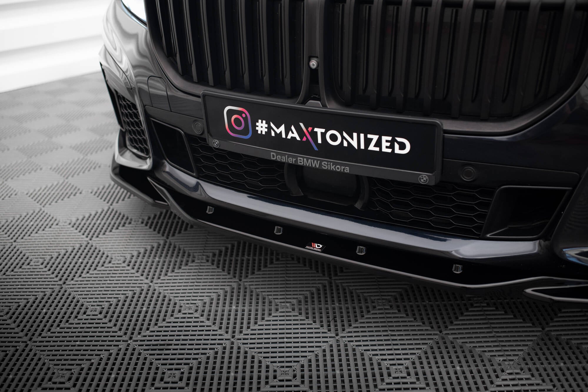 Frontlippe V3 für BMW 7 M - Paket G11 / G12 Facelift