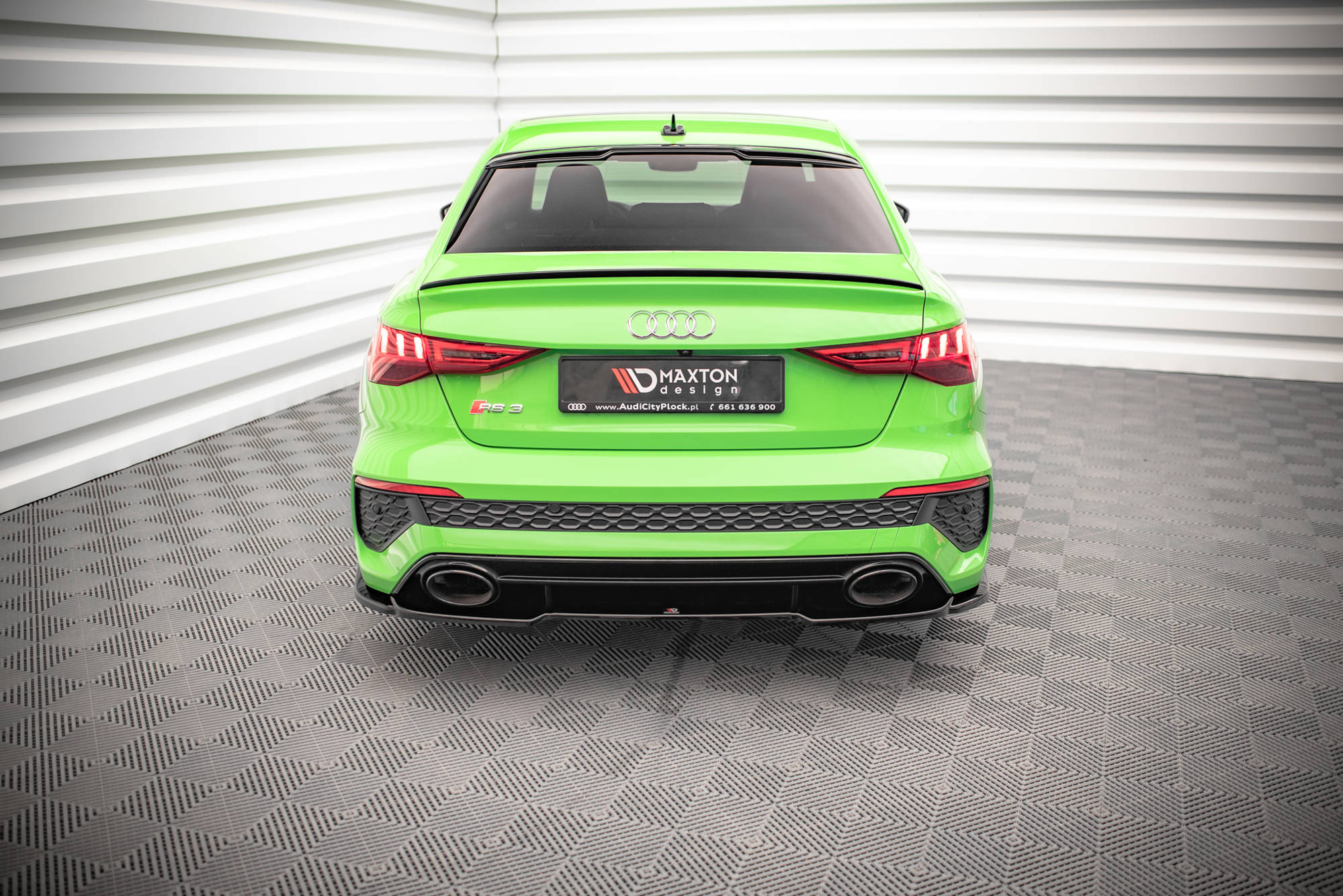 Heckansatz für Audi RS3 Limousine 8Y
