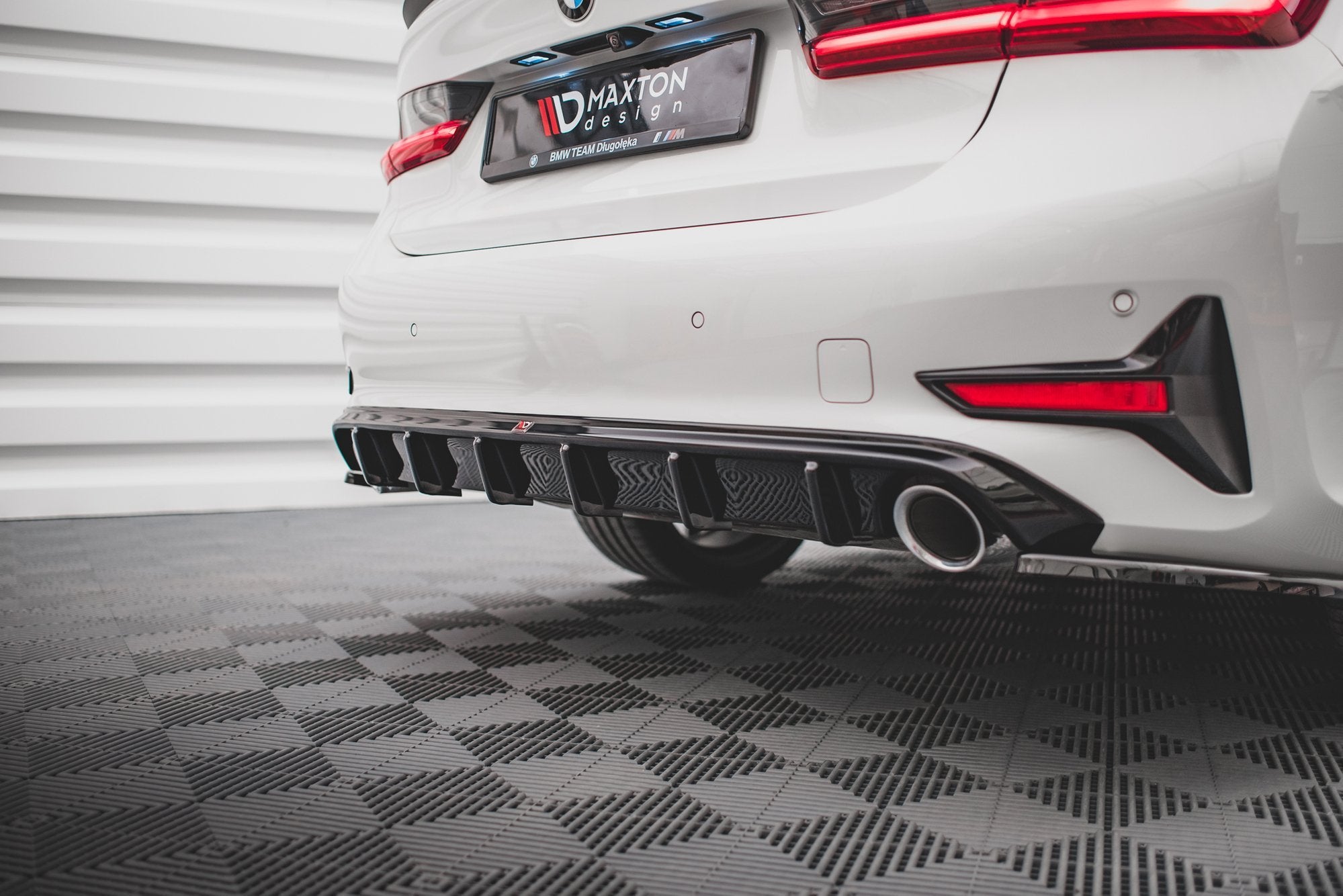 Diffusor Heck Ansatz für BMW 3er G20 / G21