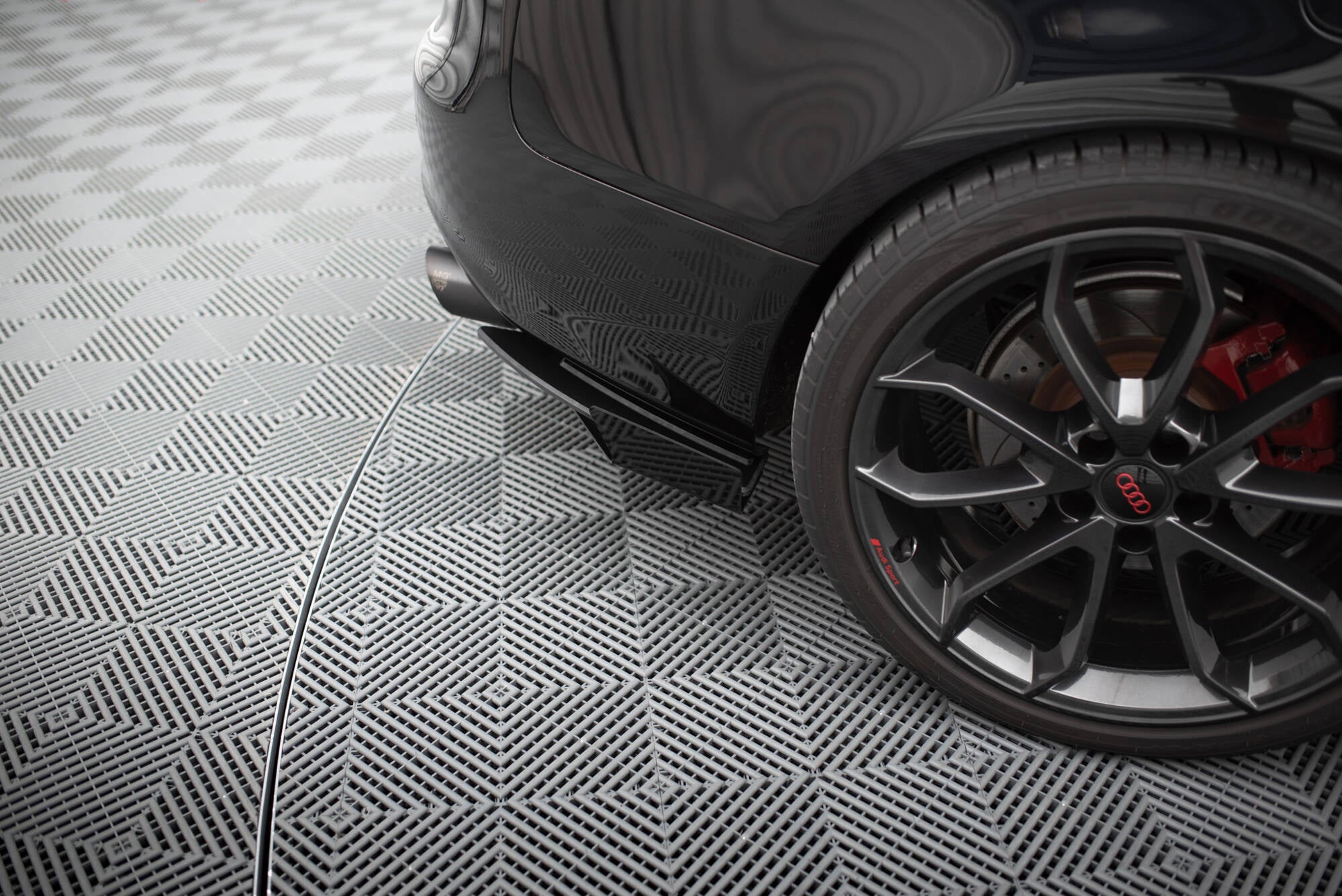 Hintere Seiten Flaps für Audi S5 / A5 S-Line Coupe / Cabriolet 8T