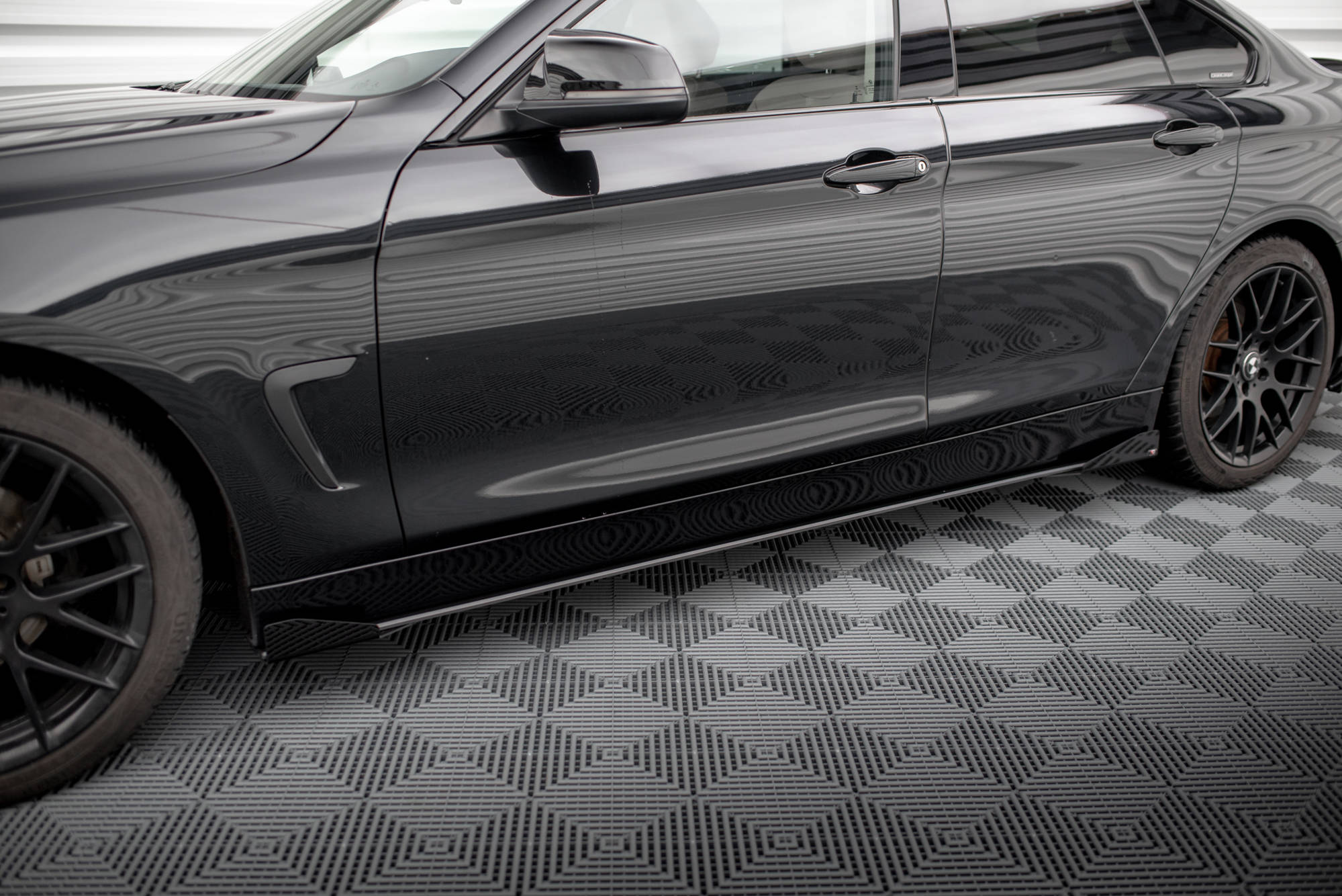 Street Pro Seitenschweller Ansatz für + Flaps BMW 4er Gran Coupe F36