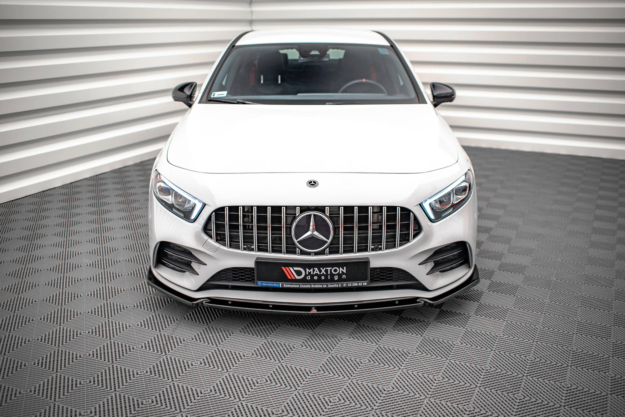 Frontlippe V4 für Mercedes A35 AMG / AMG-Line W177