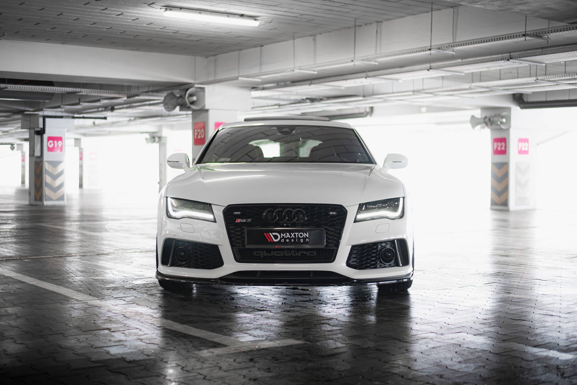 Frontlippe V4 für Audi RS7 C7