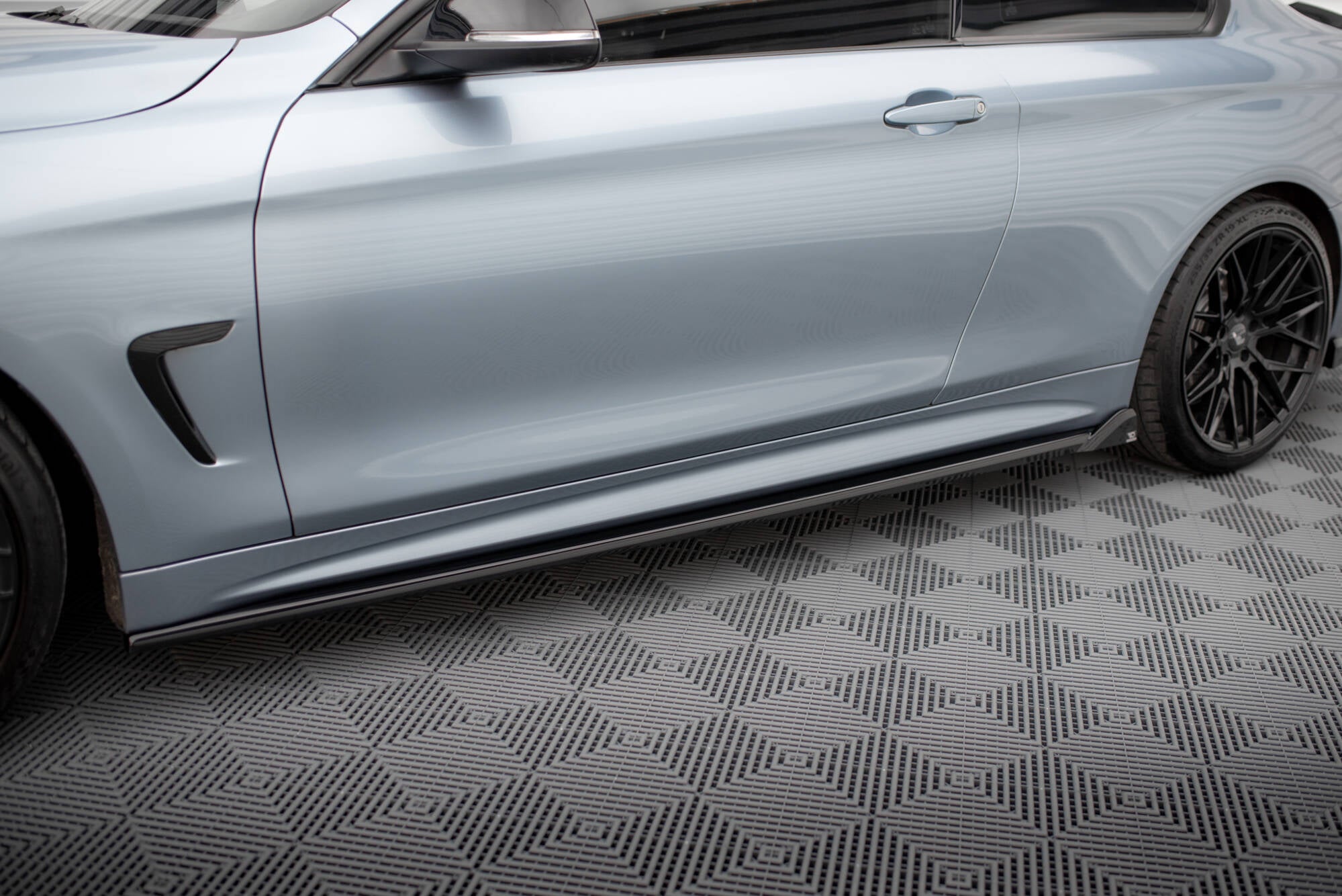 Seitenschweller V2 Ansatz für BMW 4er Coupe / Gran Coupe / Cabrio M - Paket F32 / F36 / F33