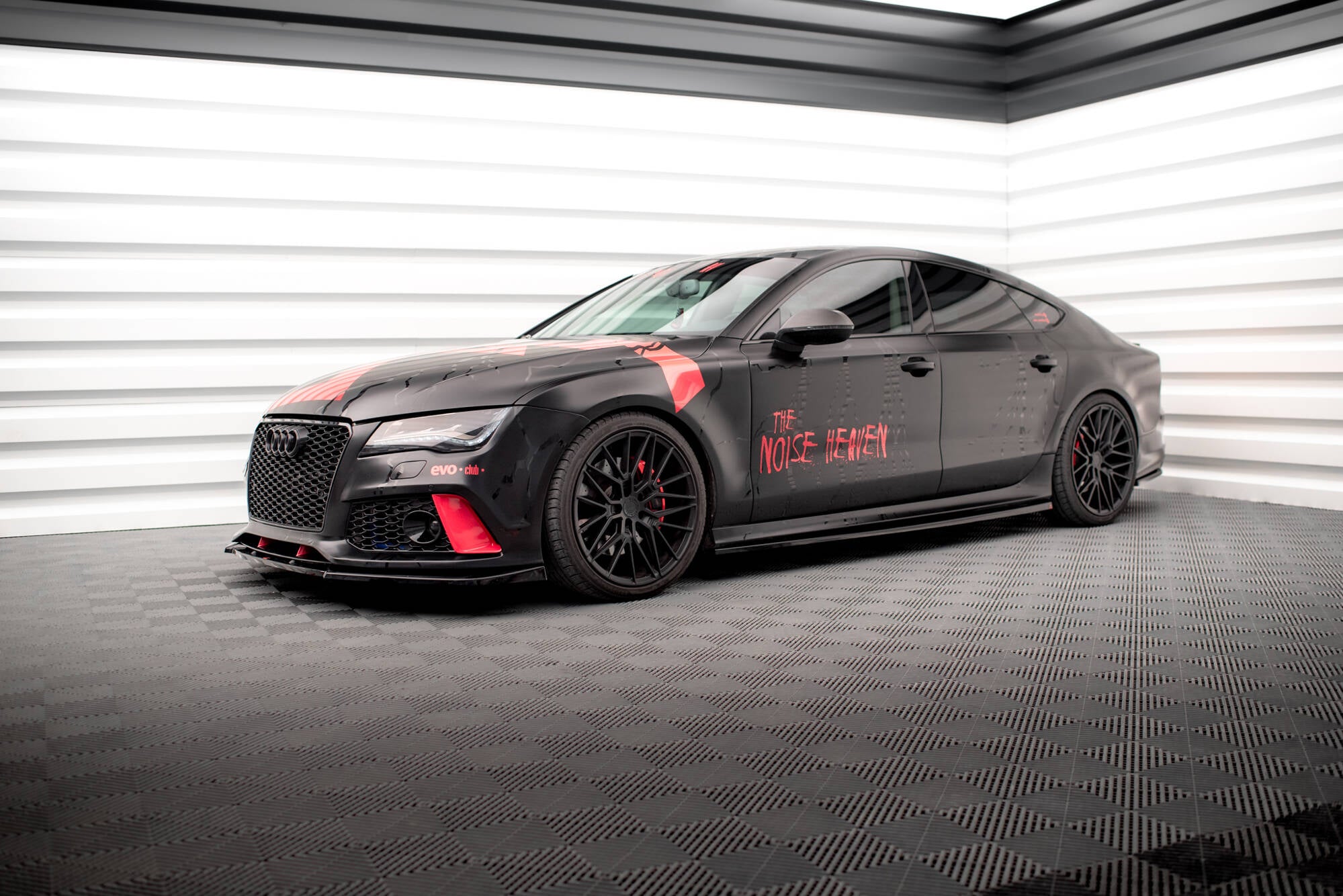 Seitenschweller Ansatz für Audi A7 RS7 Look C7