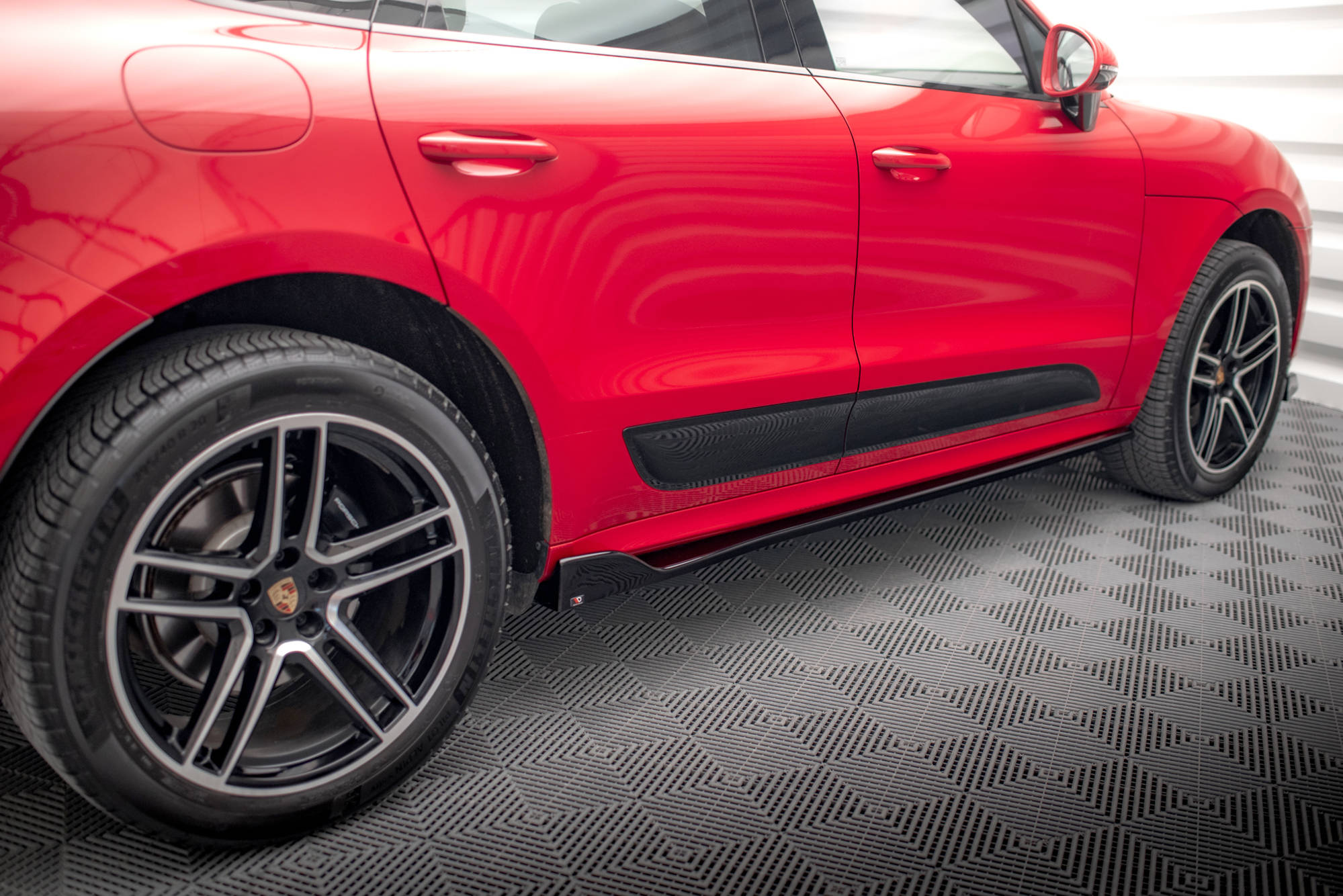 Seitenschweller V2 Ansatz für Porsche Macan Mk1