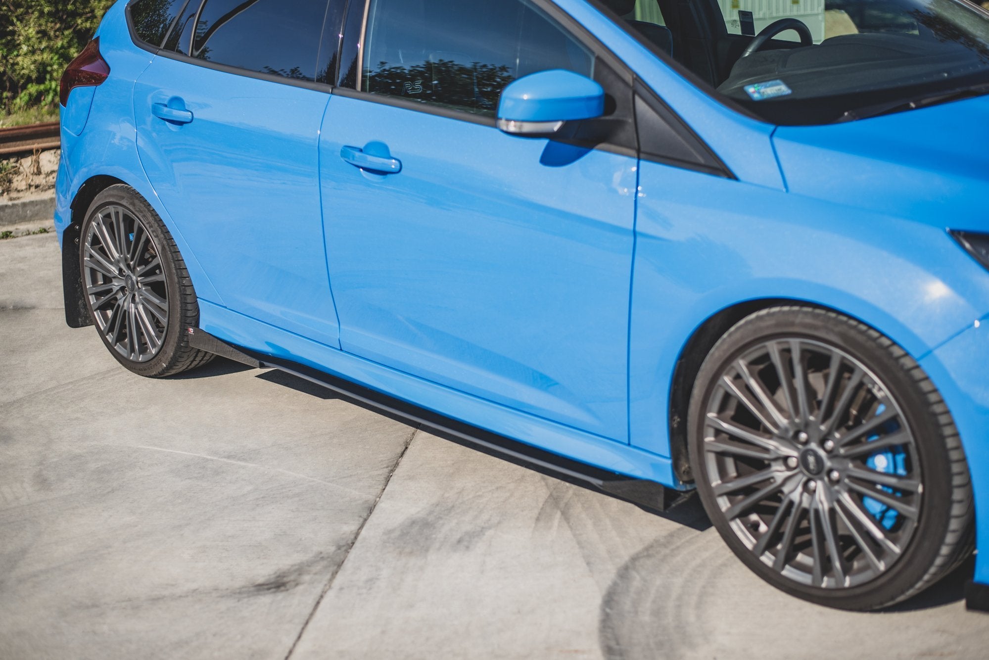 Street Pro Seitenschweller Ansatz für + Flaps Ford Focus RS Mk3