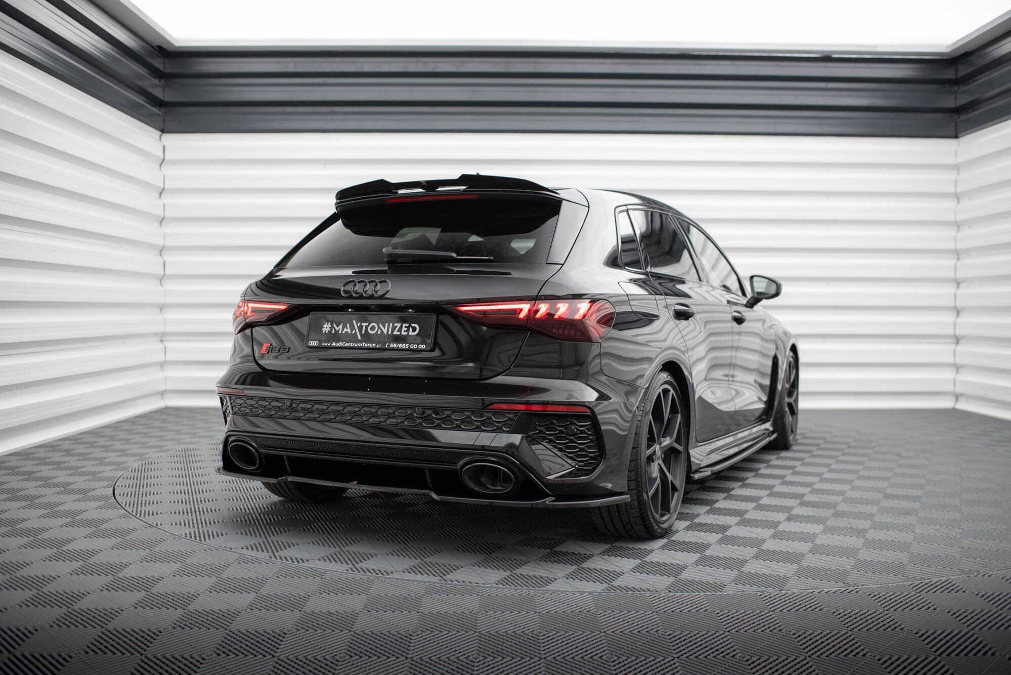 Heckansatz für Audi RS3 Sportback 8Y