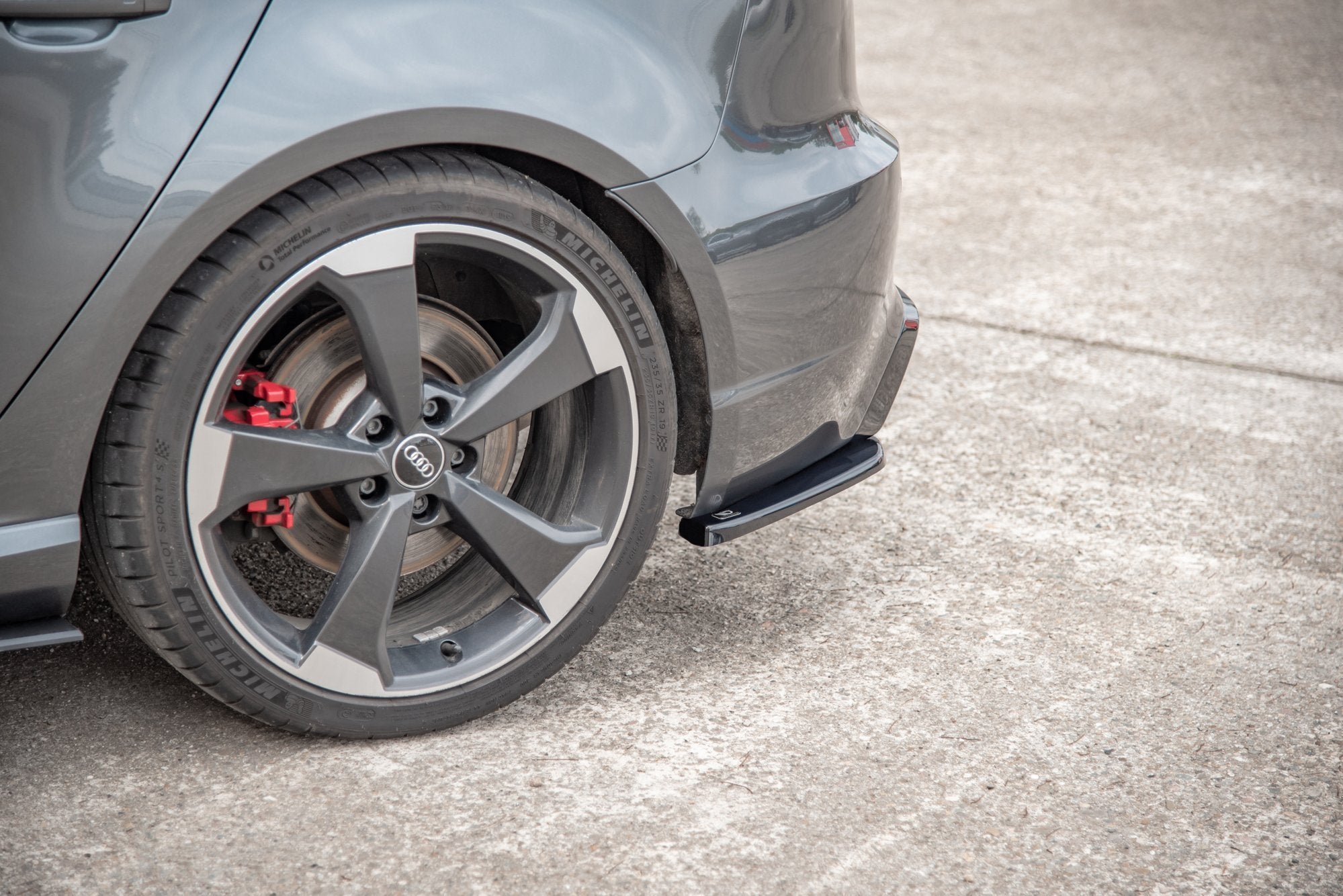 Flaps V2 Heckansatz Flaps Heckansatz für Audi RS3 8V Sportback