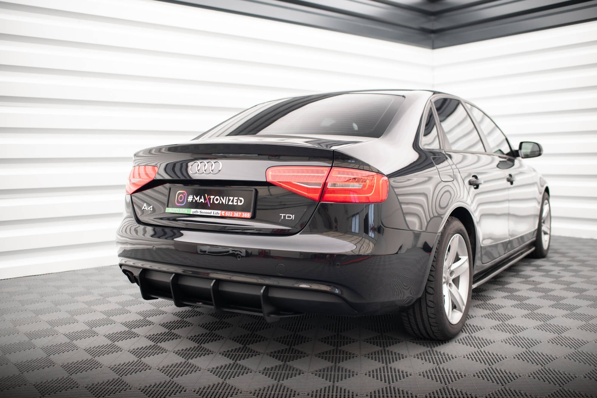 Street Pro Heckschürze für Audi A4 B8 Facelift