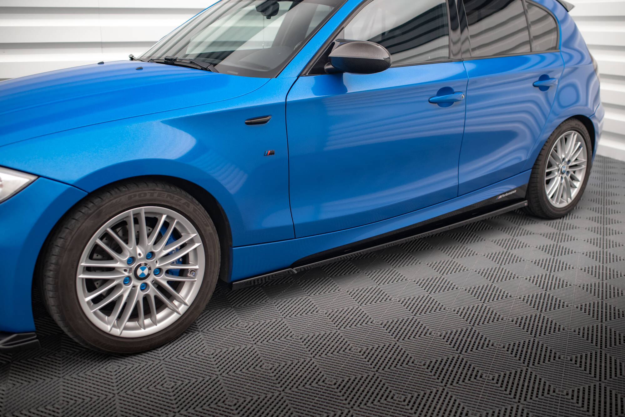 Seitenschweller Ansatz für BMW 1er M-Paket E87 Facelift