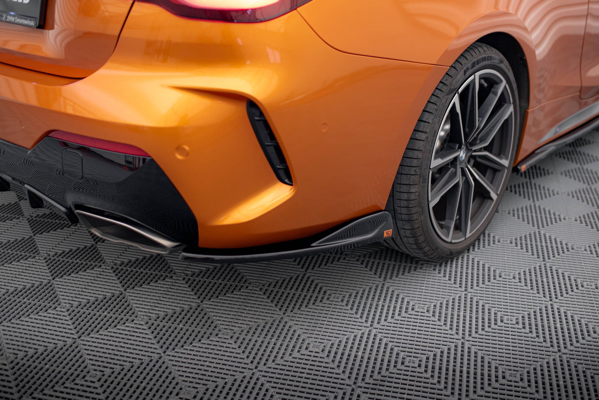 Flaps Heckansatz V2 Diffusor für BMW 4er M440i G22 / G23 / G22 Facelift / G23 Facelift