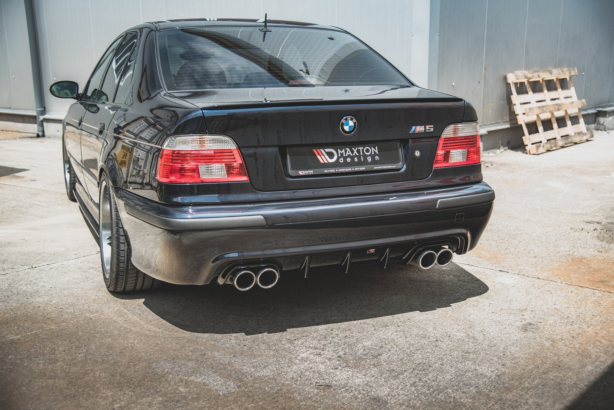 Diffusor Heck Ansatz für BMW M5 / 5 M-Paket E39