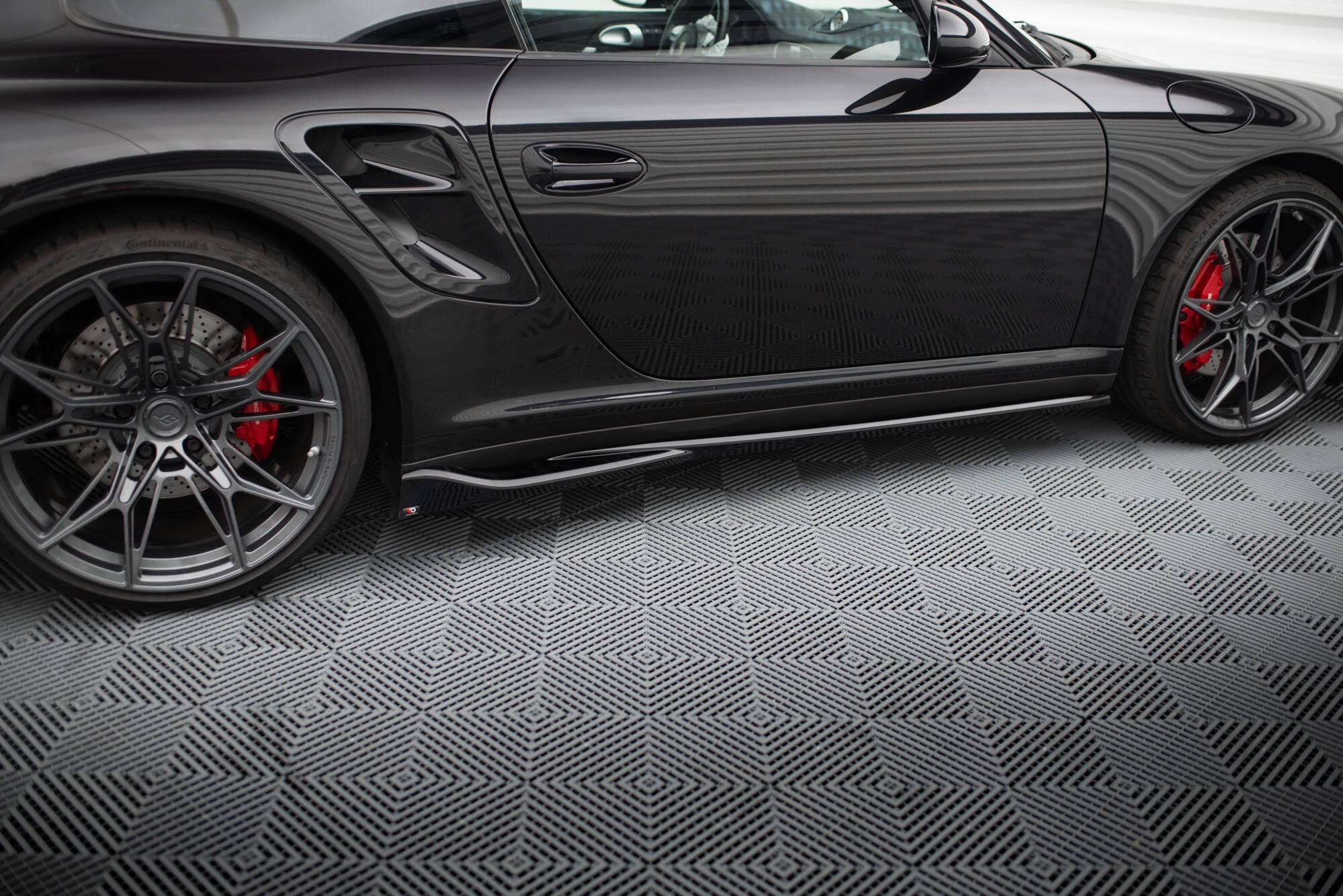 Seitenschweller Ansatz für Porsche 911 Turbo 997