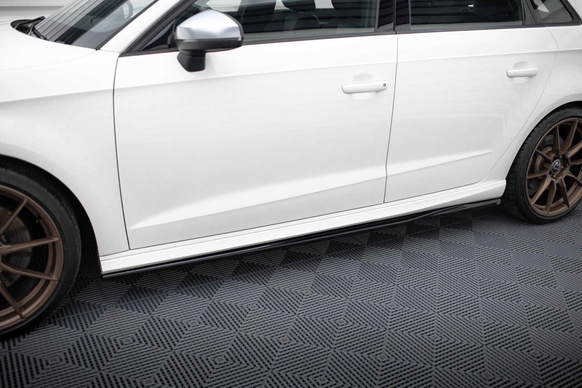 Seitenschweller Ansatz für Audi S3 / A3 S-Line Sportback 8V