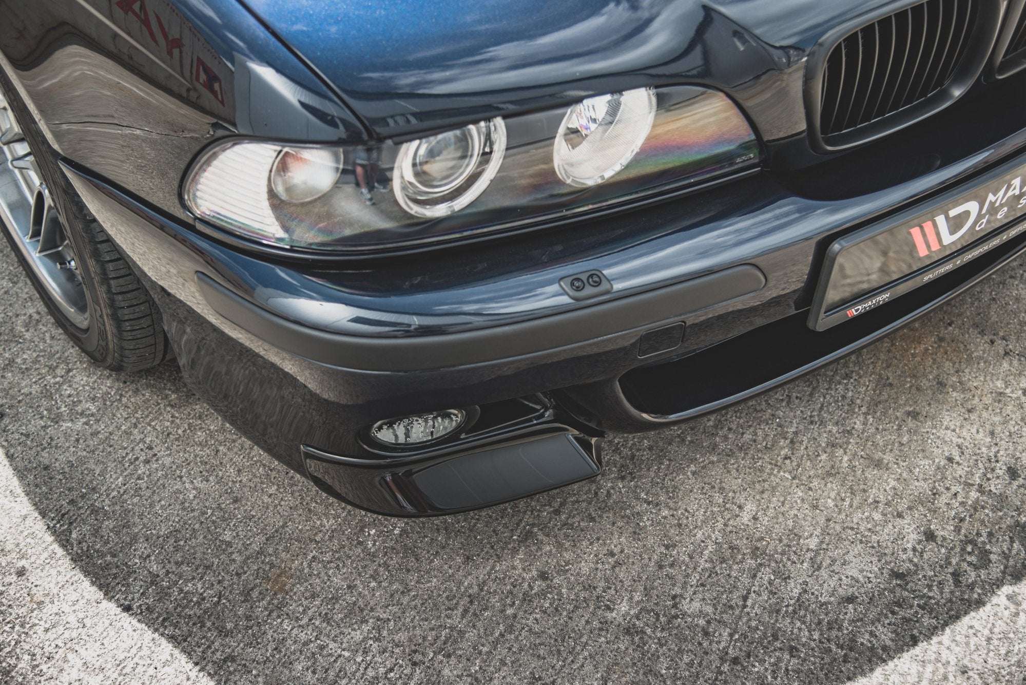 Frontlippe für Seite BMW M5 / 5 M-Paket E39