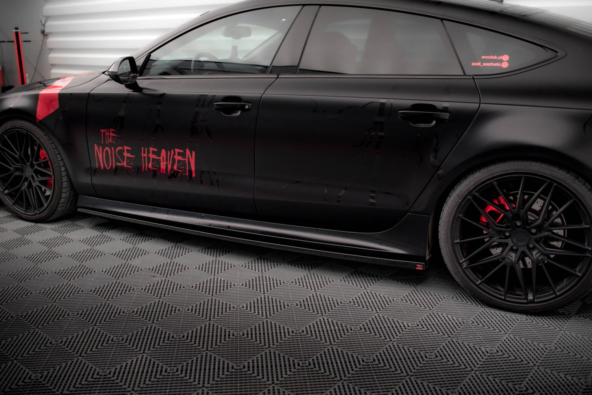 Seitenschweller Ansatz für Audi A7 RS7 Look C7