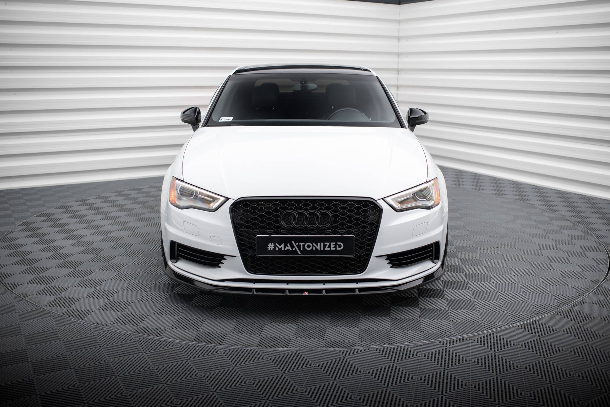 Frontlippe V1 für Audi A3 Limousine 8V