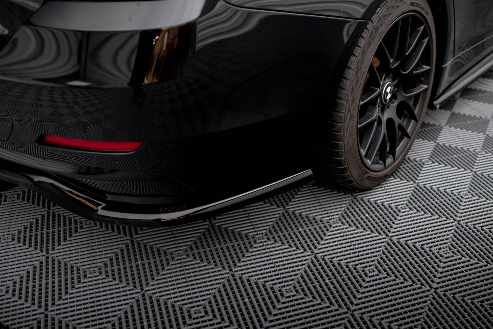 Mittlerer Cup Diffusor DTM Look Heck Ansatz für BMW 4er Gran Coupe F36