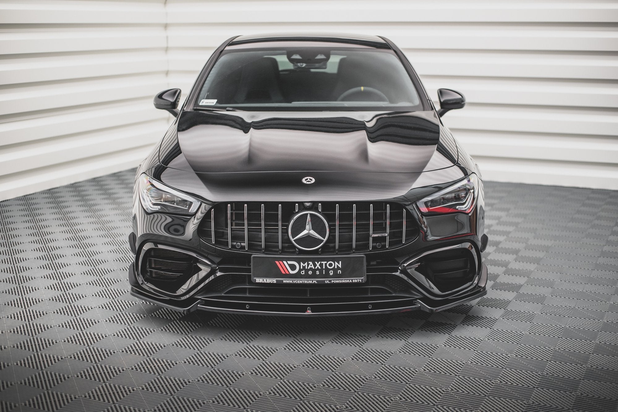 Frontlippe V2 für Mercedes-AMG CLA 45 Aero C118
