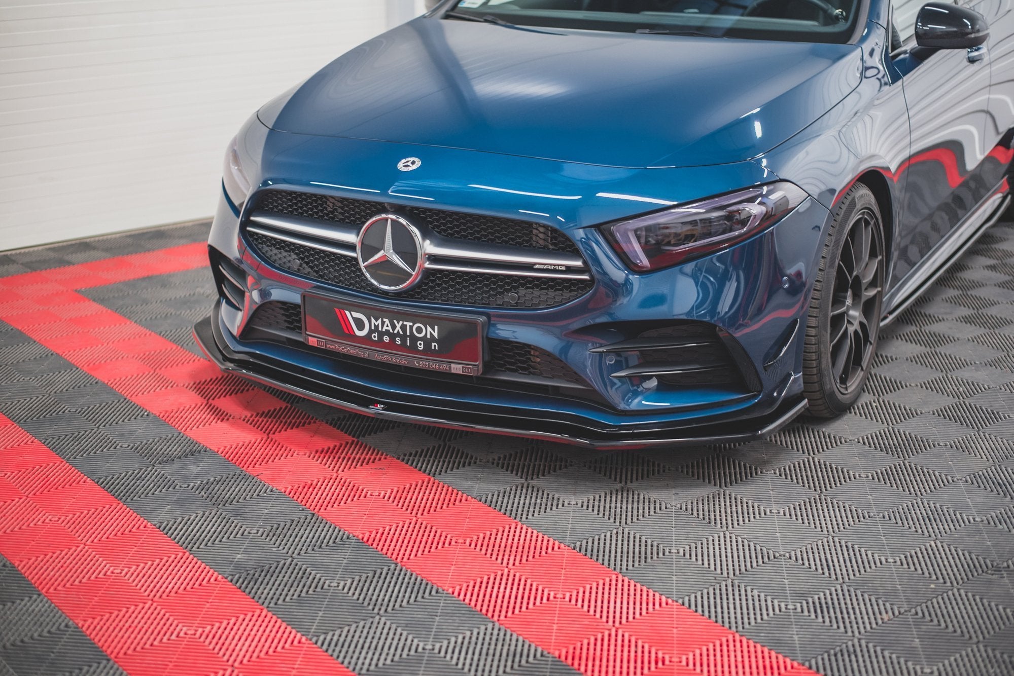 Frontlippe V1 für Mercedes A35 AMG Aero W177