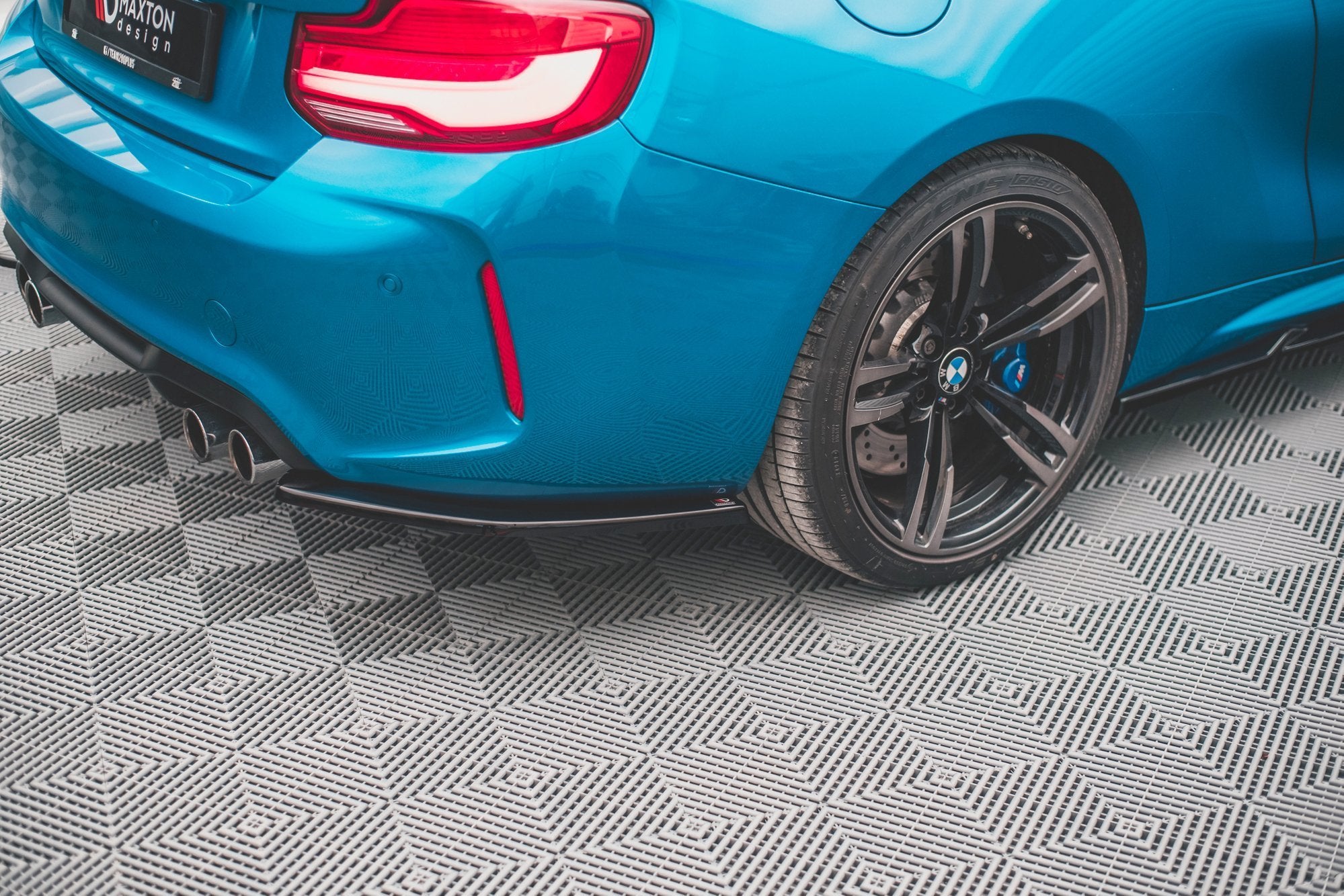 Flaps Heckansatz V2 Diffusor für BMW M2 F87
