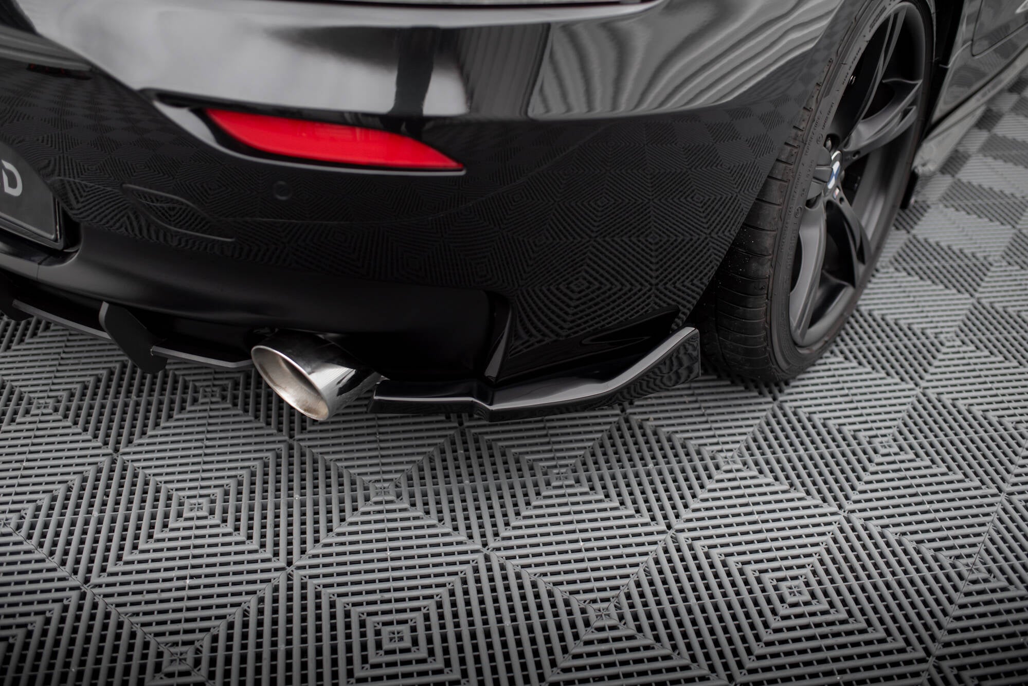 Flaps Heckansatz Diffusor für BMW Z4 M-Paket E89 Facelift