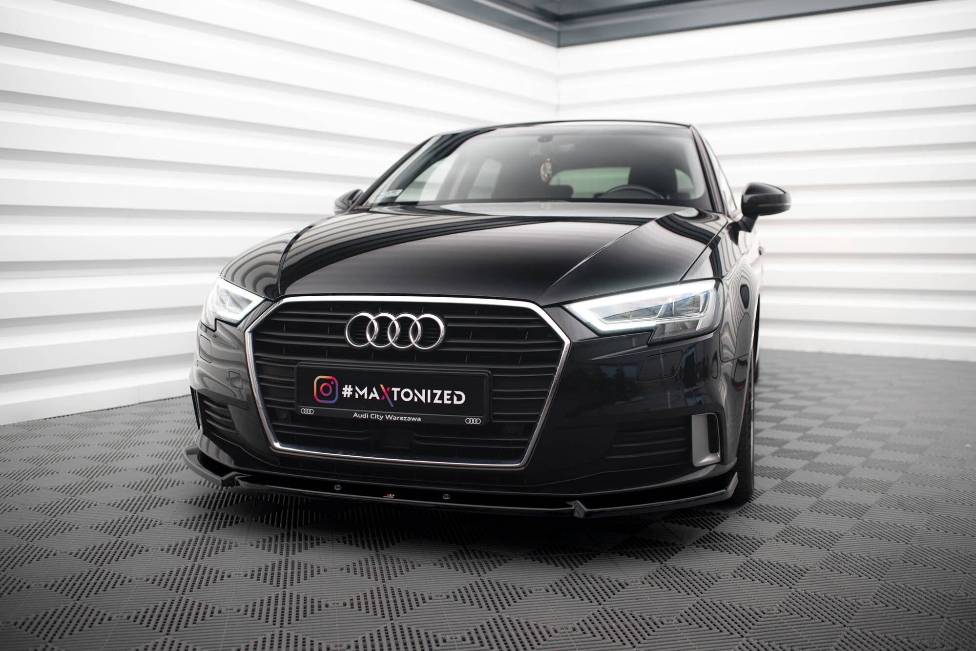 Frontlippe V1 für Audi A3 Sportback 8V Facelift