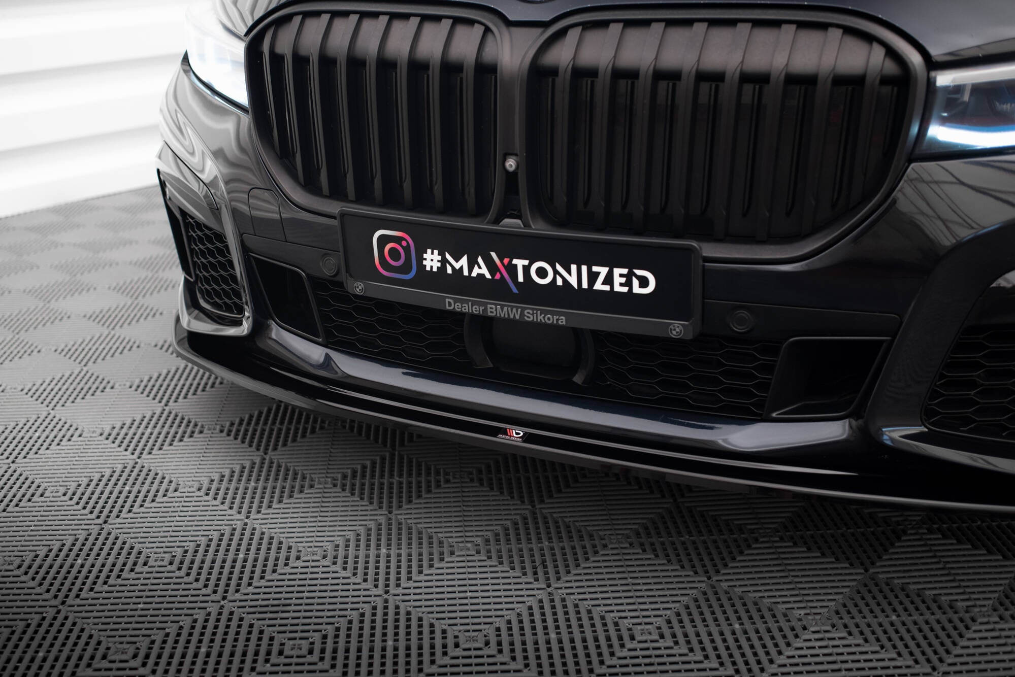 Frontlippe V4 für BMW 7 M - Paket G11 / G12 Facelift